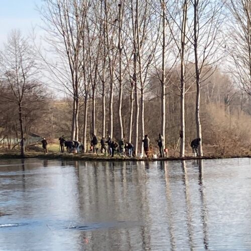 1°weekend di pesca al Lago Olmi