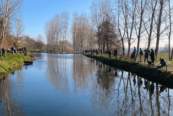 Lago Olmi momento di pesca Memorial Formento 2023