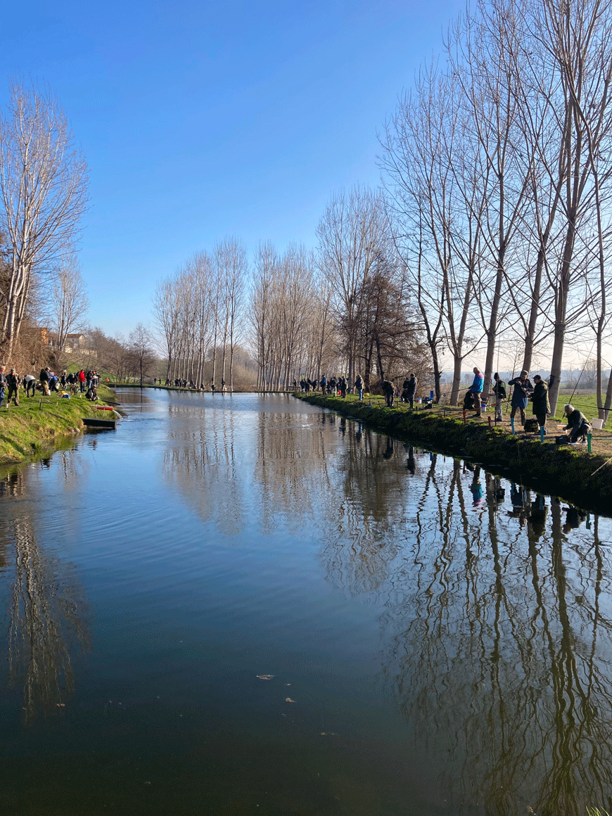 Lago Olmi momento di pesca Memorial Formento 2023